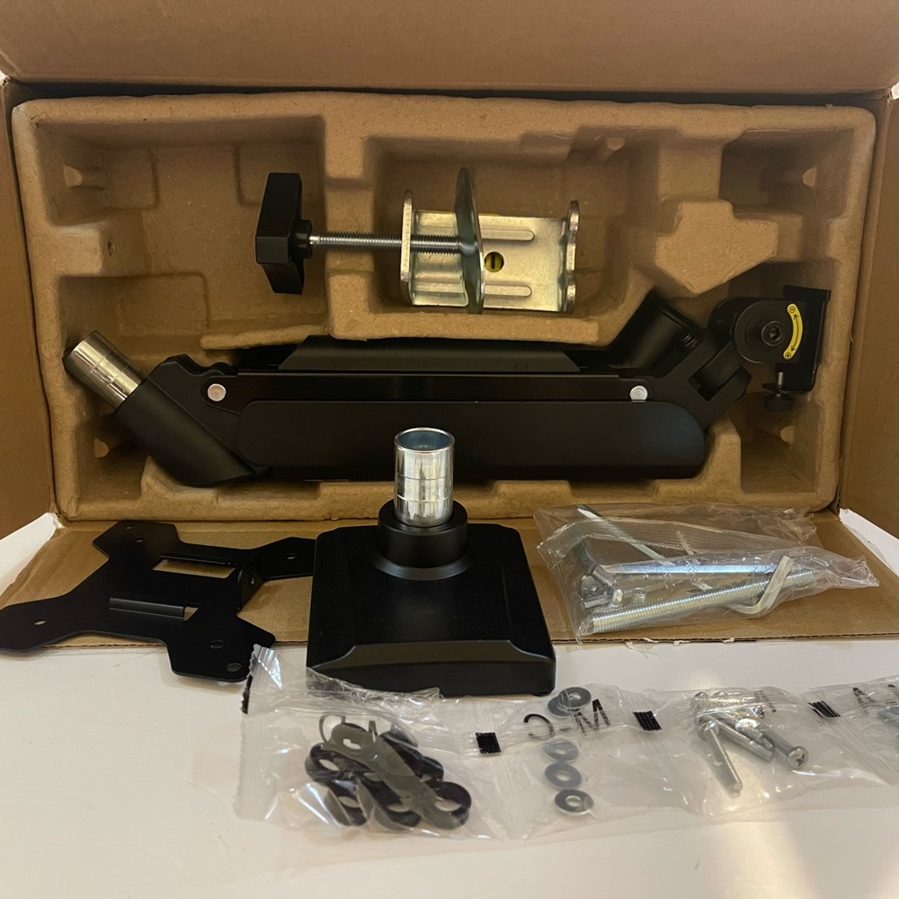 WALI Single Monitor Mount, Gas Spring Monitor Arm for 17-34 inch Screens